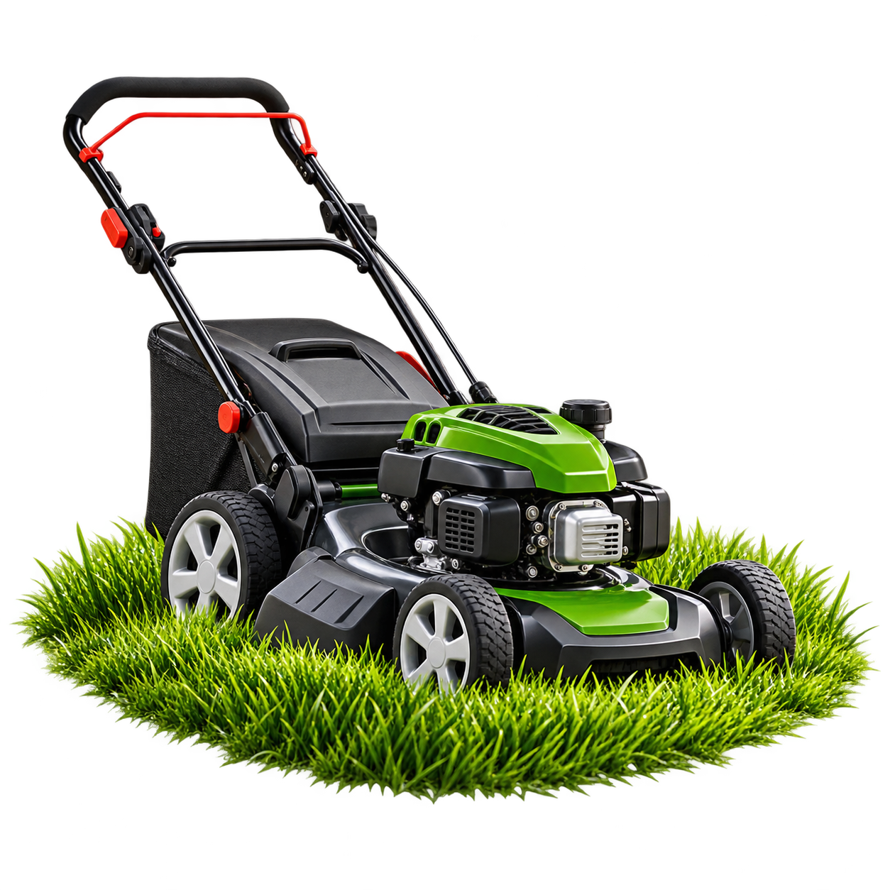 Lawn mowing